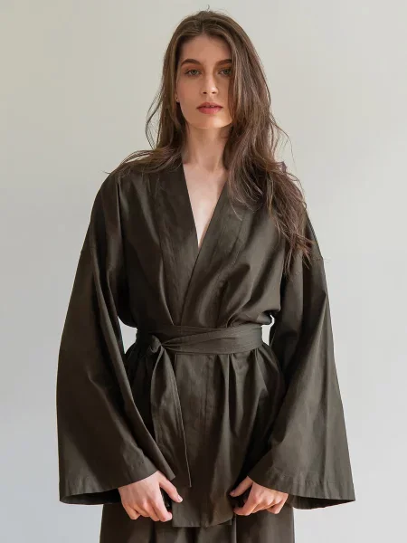 Лляна Сорочка FORLY хакі