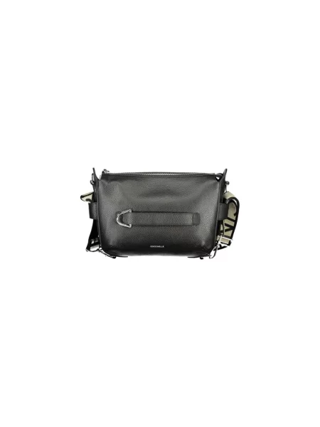 Torebka crossbody Coccinelle skórzana czarna