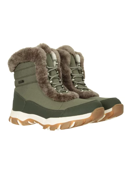 Ohio — krótkie śniegowce termiczne Green zielone