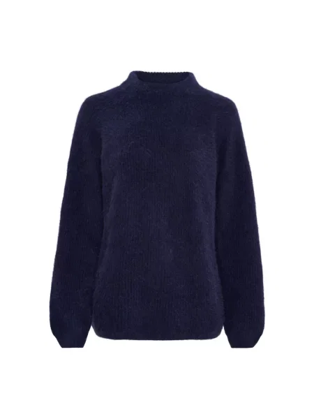 Sweter Btfcph z kaszmiru niebieski