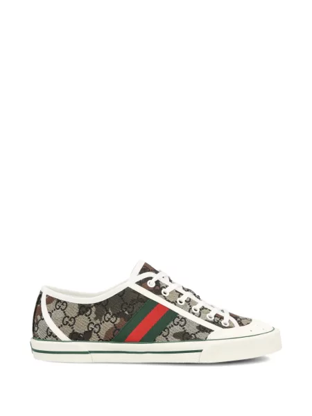 Sneakerși Gucci gri