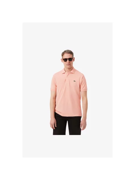 Gulerat scurt tricou Lacoste roz