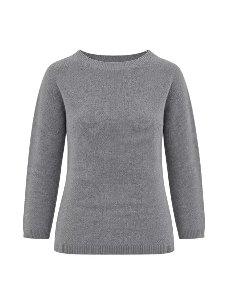 Sweter Fabiana Filippi wełniany szary