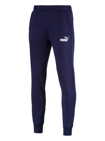 Pantaloni Puma alergare cu autograf albastru
