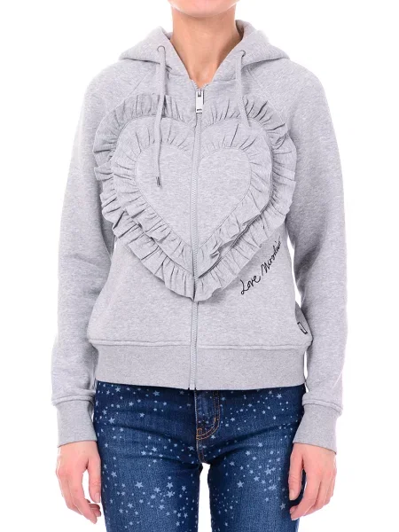 Свитер Love Moschino серый