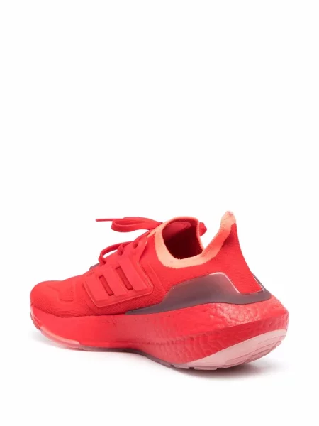 Křišťálové plátěné běžecké tenisky Adidas UltraBoost bílé