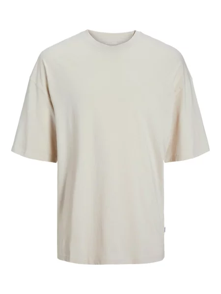 JACK & JONES Tricou JJECHARGE' bej