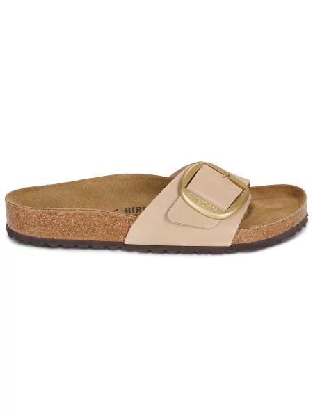 Šľapky Birkenstock s prackou béžová