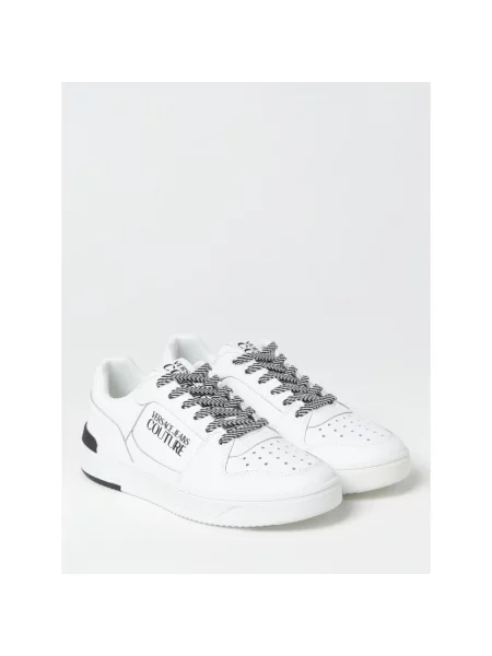 Sneakersy Versace Jeans Couture skórzane białe