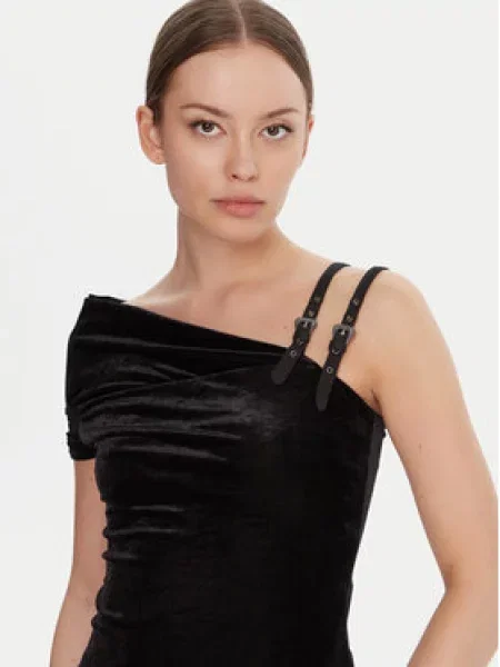 Top Versace Jeans Couture černý