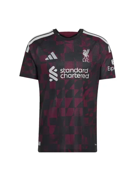ADIDAS PERFORMANCE Funkční tričko Liverpool FC vínově červená / černá bílá