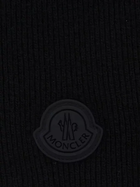 Fular Moncler cu autograf negru