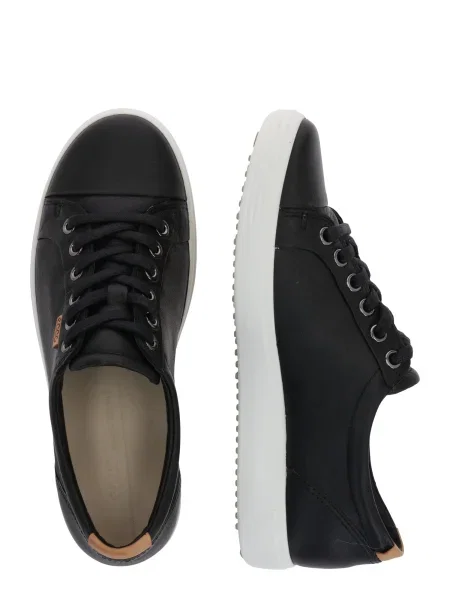 Sneakerși Ecco fără armătură negru