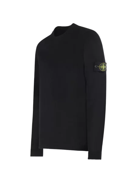 Pulover Stone Island cu strasuri negru