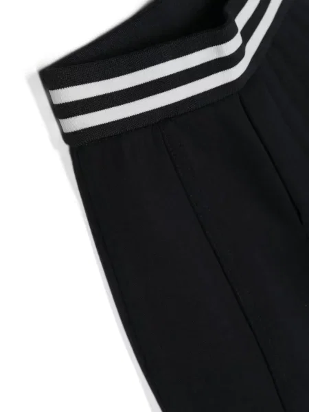 Legginsy dziecięce Emporio Armani niebieskie