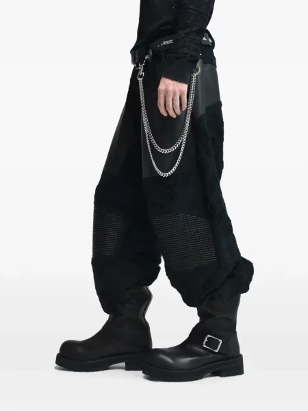 Pantaloni Filth zdrențuiți negru