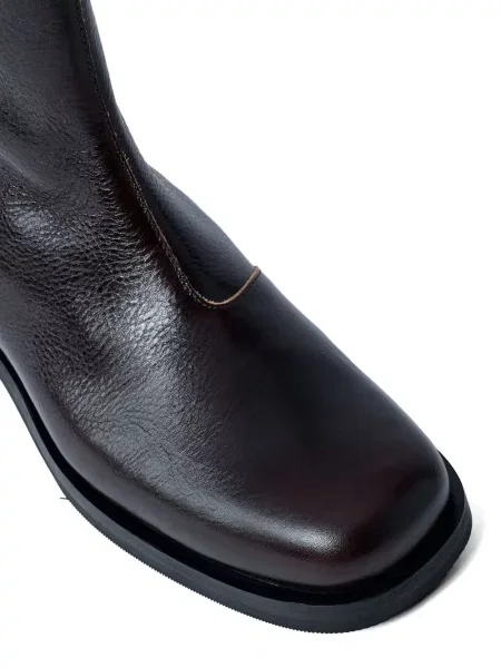 Botine Our Legacy din piele maro