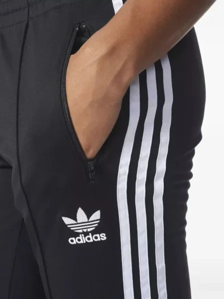 Kratke hlače Adidas s vezicama s čipkom bijela