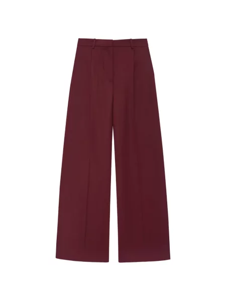 Pantaloni Anine Bing roșu