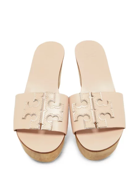 Sandale Tory Burch cu platformă roz
