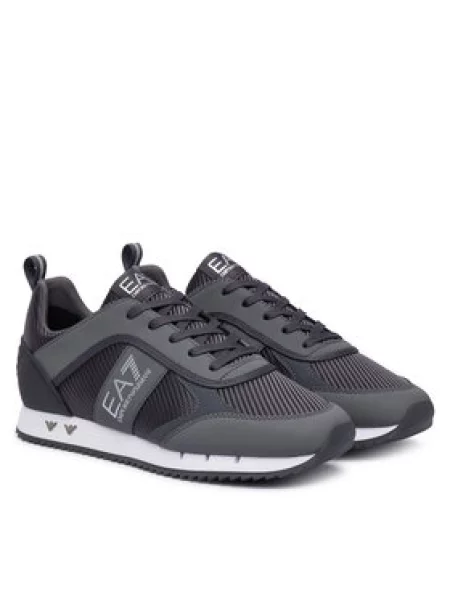 Tenisice Emporio Armani Tamno siva