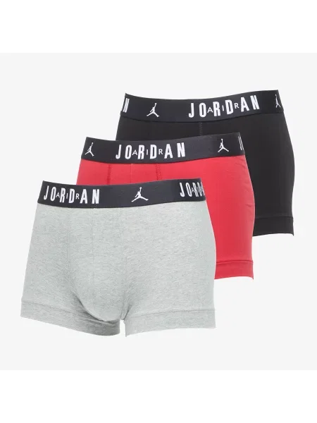Boxeri Jordan Jhm Flight Cotton Trunk Gym Red/ Black XXL negru