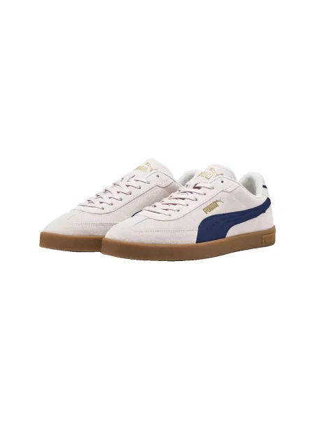 PUMA Rövid szárú sportcipők Club II Era Suede tengerészkék / rózsaszín fehér