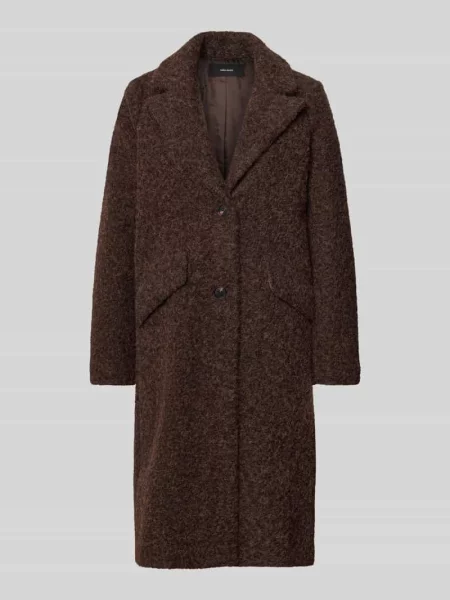Płaszcz o fakturze bouclé model VMELENA' Vero Moda