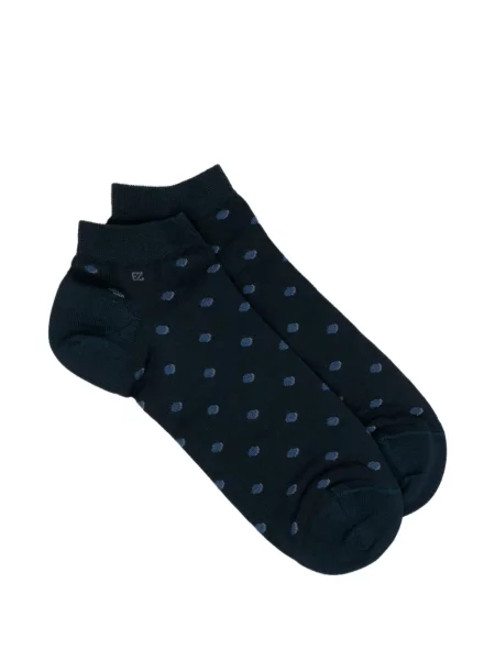 Șosete Zegna cu buline albastru