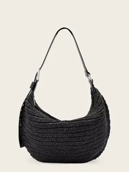Geanta hobo Allsaints negru