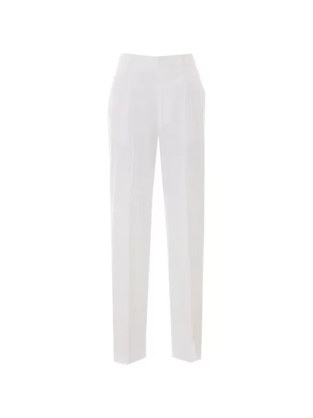 Pantaloni Dondup alb