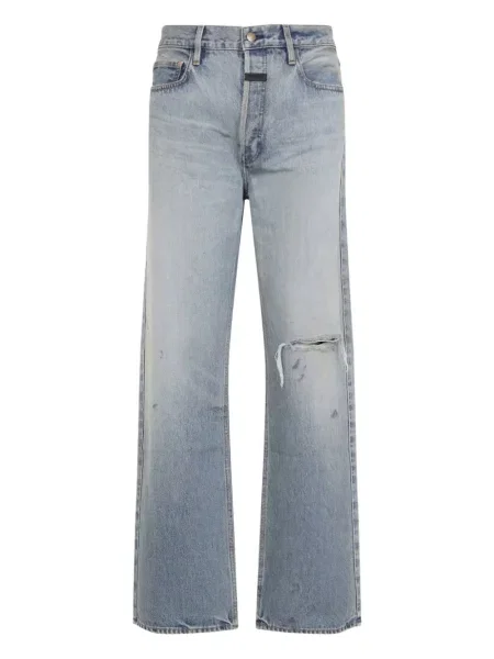 Blugi Fear Of God zdrențuiți albastru