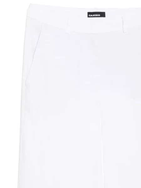 Pantaloni Cambio alb