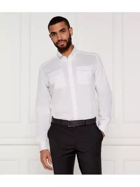 Karl Lagerfeld Cămașă | Modern fit alb
