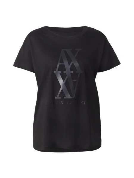 ARMANI EXCHANGE Tricou negru