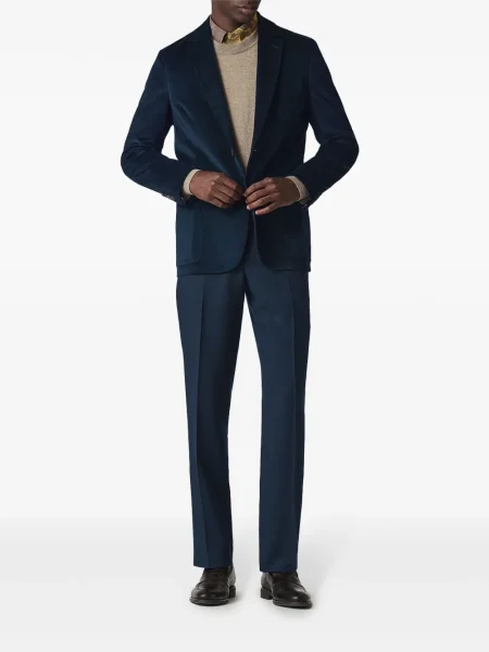 Sacou Paul Smith de catifea cord albastru