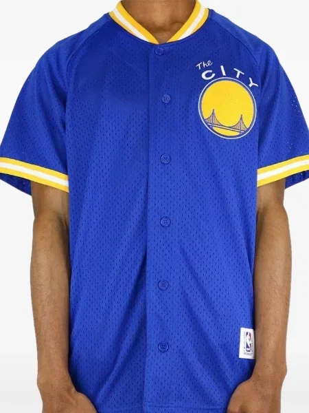 Tricou Mitchell & Ness albastru