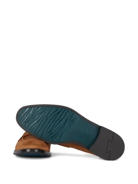 Pantofi loafer Ps Paul Smith din piele de căprioară maro