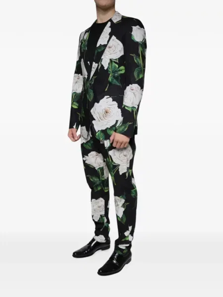 Costum Dolce & Gabbana cu imagine negru