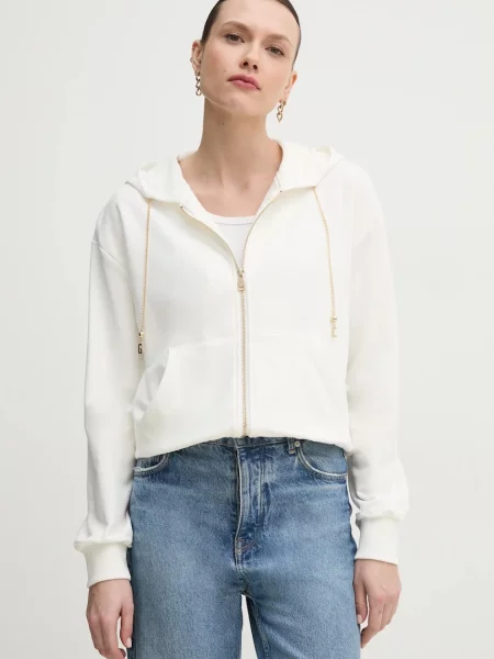 Bluză Gaudi cu glugă alb