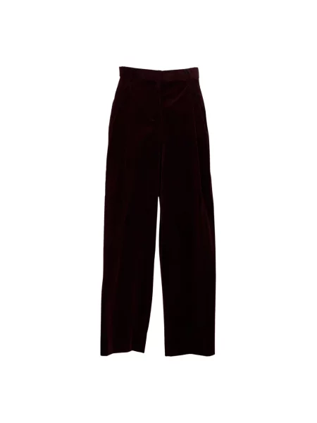 Spodnie Max Mara czerwone