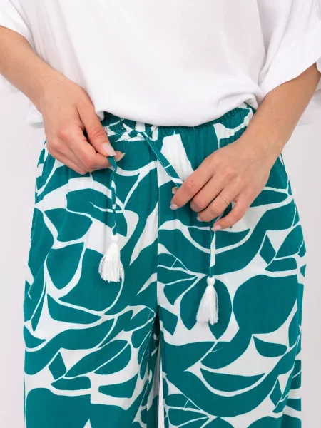Pantaloni Sublevel alb