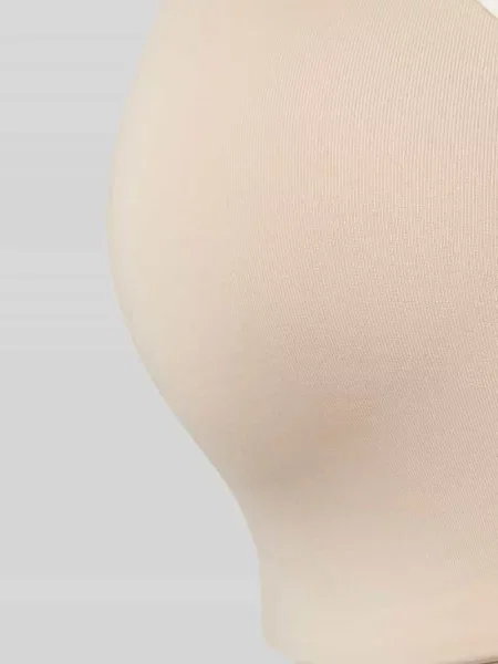 Biustonosz z obszyciem koronką model ‘Tailored Comfort Wireless’ Tommy Hilfiger beżowy