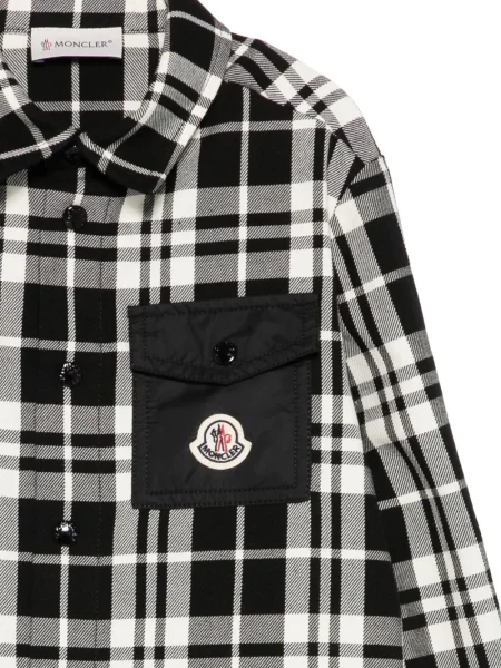 Koszula dziecięca Moncler Enfant czarna