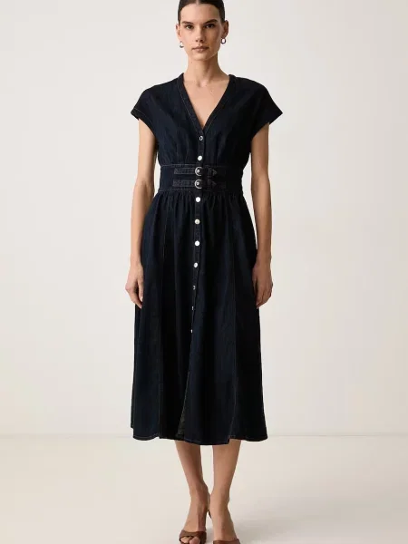 Morgan rochie din denim