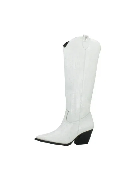 Pantofi Yellow alb