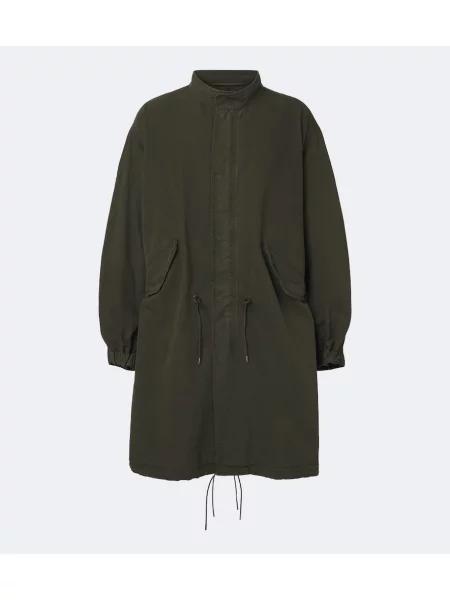 Geacă parka A.presse de lână verde