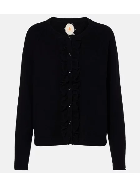 Cardigan Jardin Des Orangers din cașmir negru