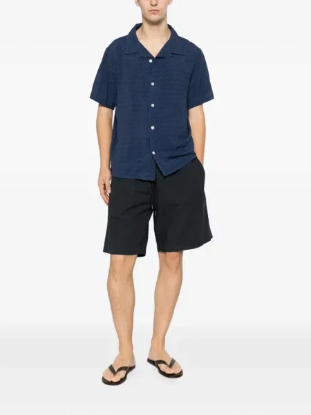 Pantaloni scurți Missoni cu cordon albastru