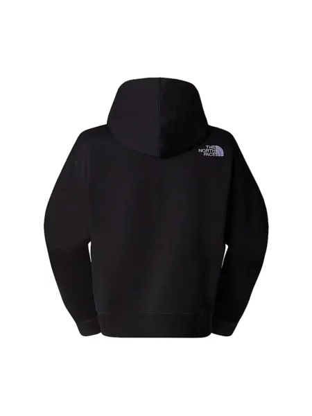 The North Face Bluzy Kobieta S Bluza z kapturem długi rękaw okrągły dekolt czarny